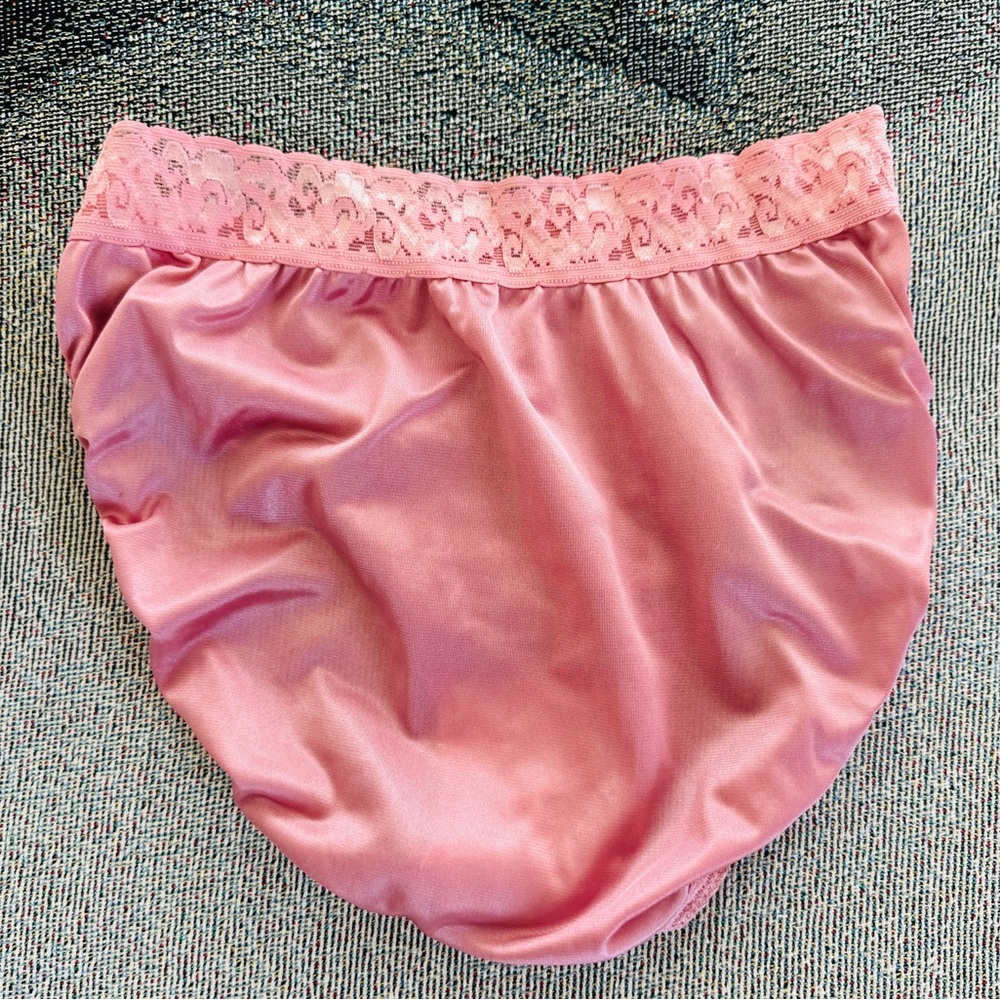 Hanes Her Way Vintage Lace Panties Size 7 - Picture 2 of 5